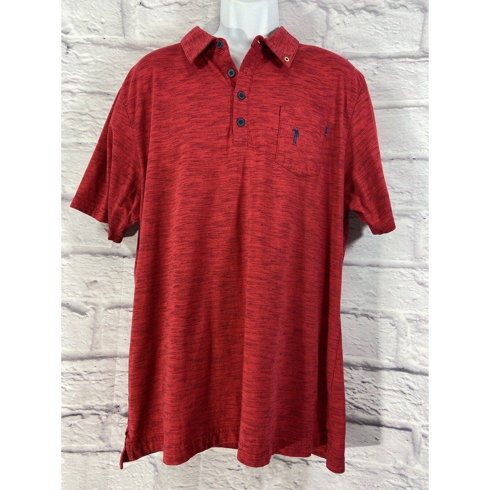 William Murray Golf Polo Shirt Men's XL Red Short Sleeves